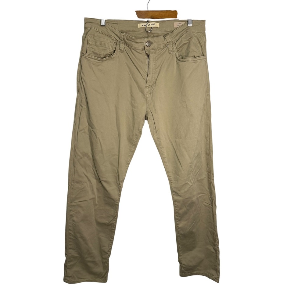 Mavi Pants Men's 36x32 Zach Straight Leg Tan Outdoor Khaki